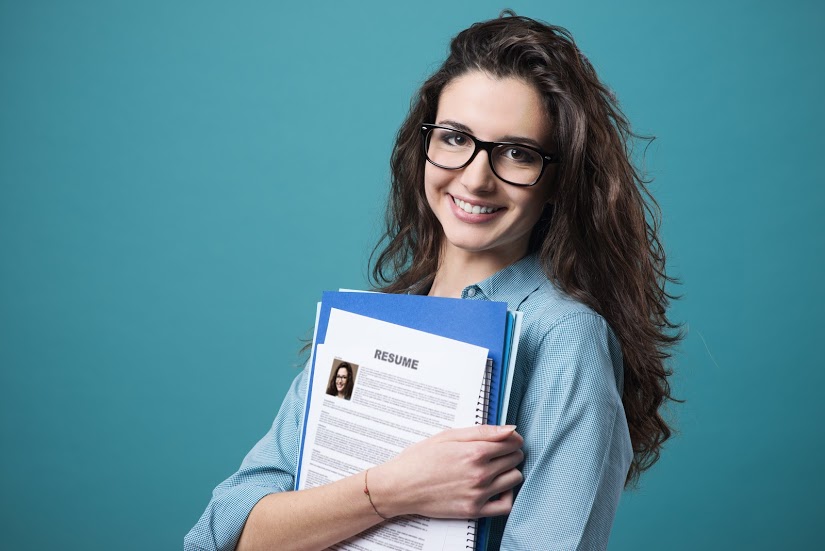 Job seeker reviewing new job opportunities