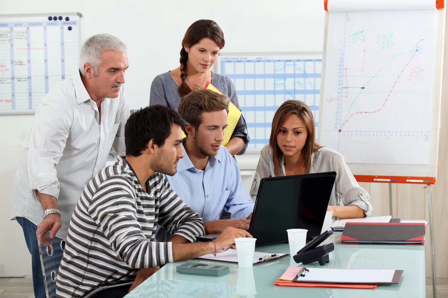 Temporary staff supporting a company project