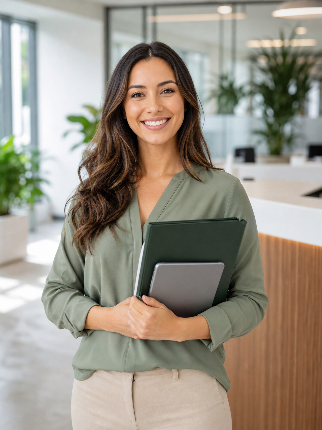 Job seeker preparing for a new role with Green Country Staffing